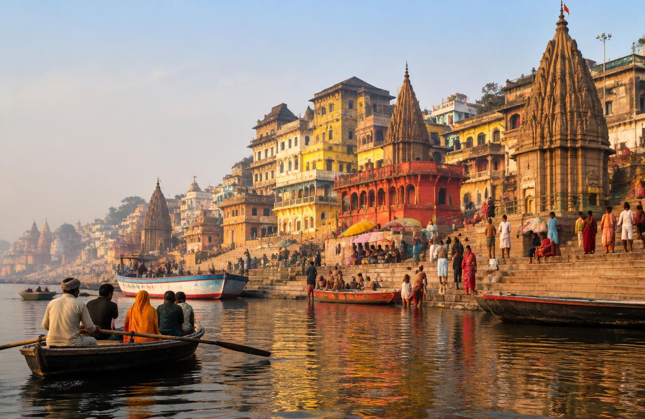 Varanasi with curiosity and care